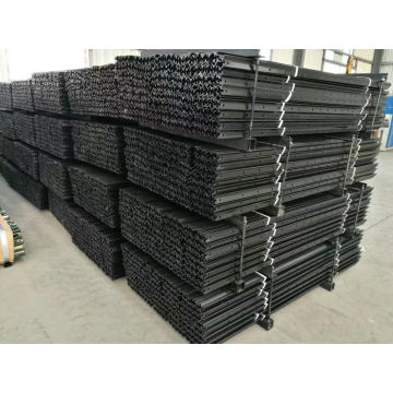 Black Coated Field Fence Post